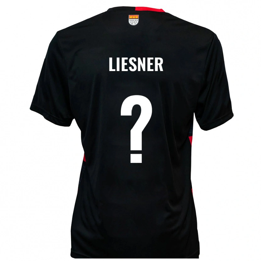 Danxen Herren Annalena Stephanie Liesner #0 Schwarz Rot Heimtrikot Trikot 2025/26 T-Shirt
