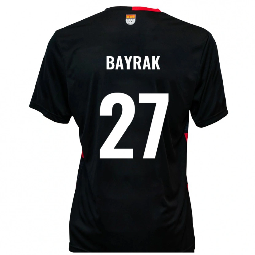 Danxen Herren Boran Bayrak #27 Schwarz Rot Heimtrikot Trikot 2025/26 T-Shirt