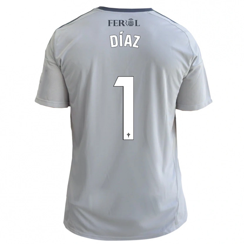 Danxen Herren Lucas Díaz #1 Grau Silber Auswärtstrikot Trikot 2025/26 T-Shirt