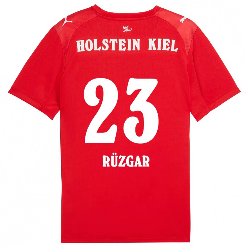 Danxen Herren Enes Rüzgar #23 Rot Blau Auswärtstrikot Trikot 2025/26 T-Shirt