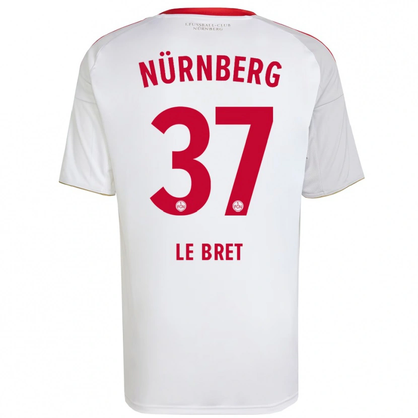 Danxen Herren Noah Maboulou #37 Weiß Rot Auswärtstrikot Trikot 2025/26 T-Shirt