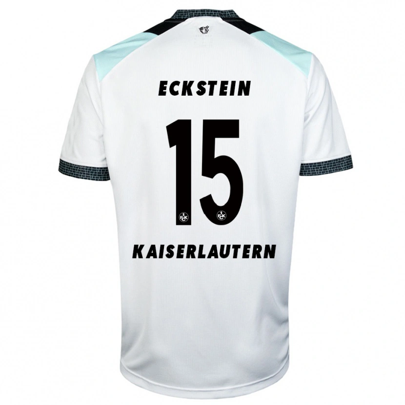 Danxen Herren Tanyel Eckstein #15 Weiß Schwarz Auswärtstrikot Trikot 2025/26 T-Shirt