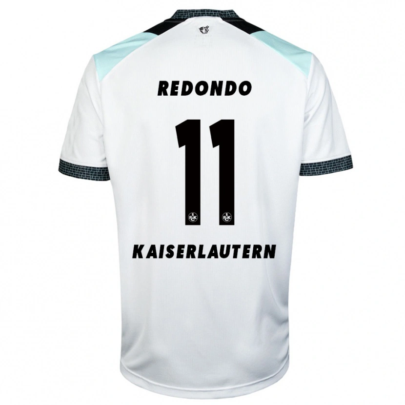 Danxen Herren Kenny-Prince Redondo #11 Weiß Schwarz Auswärtstrikot Trikot 2025/26 T-Shirt