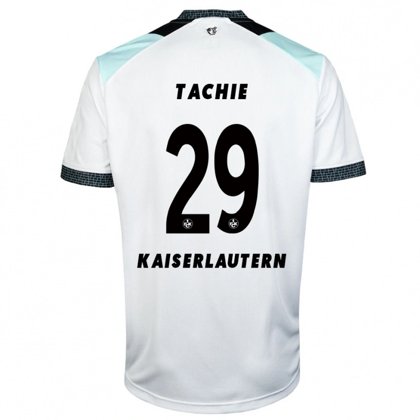 Danxen Herren Richmond Tachie #29 Weiß Schwarz Auswärtstrikot Trikot 2025/26 T-Shirt