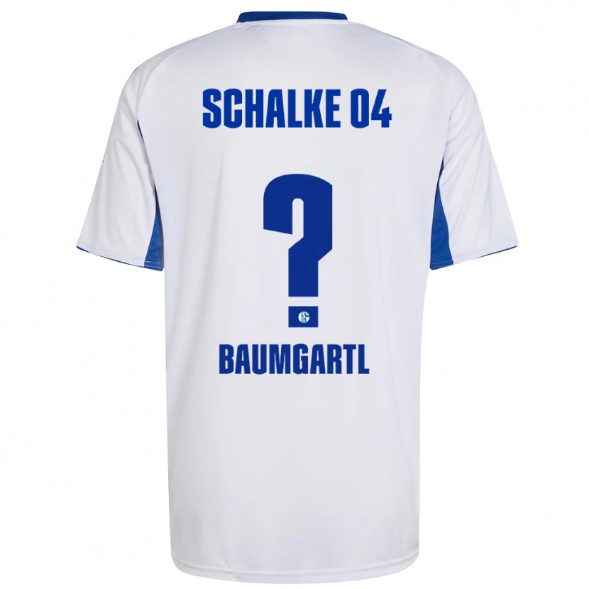 Danxen Herren Timo Baumgartl #0 Weiß Blau Auswärtstrikot Trikot 2025/26 T-Shirt