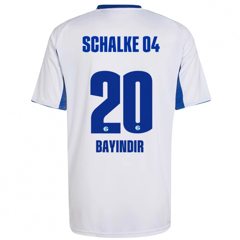 Danxen Herren Aris Bayindir #20 Weiß Blau Auswärtstrikot Trikot 2025/26 T-Shirt