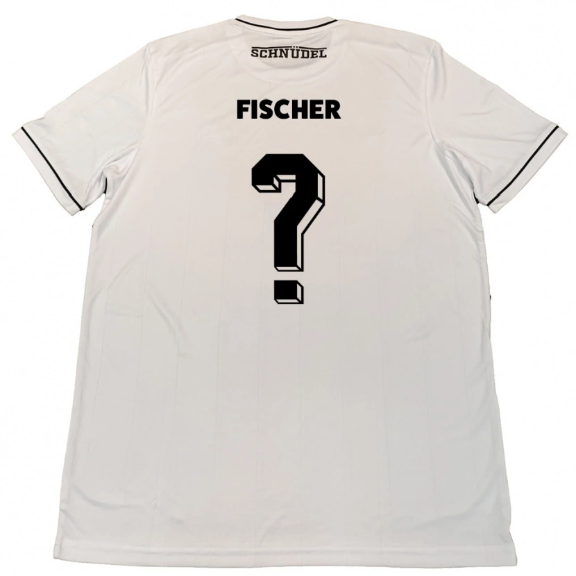 Danxen Herren Anne Fischer #0 Weiß Schwarz Auswärtstrikot Trikot 2025/26 T-Shirt