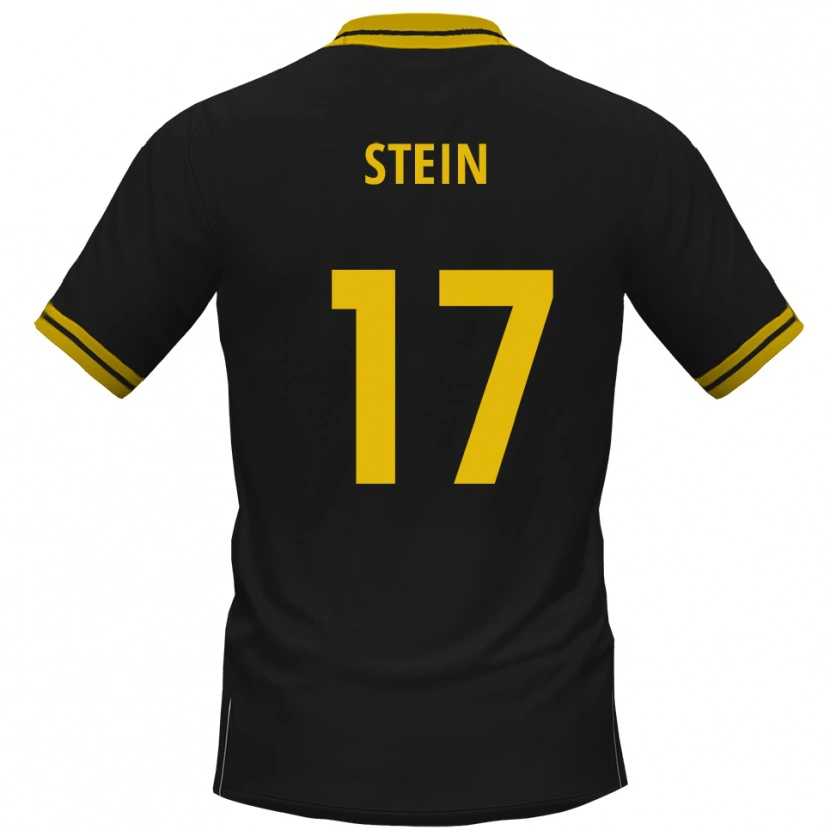 Danxen Herren Hugo Stein #17 Schwarz Gelb Auswärtstrikot Trikot 2025/26 T-Shirt