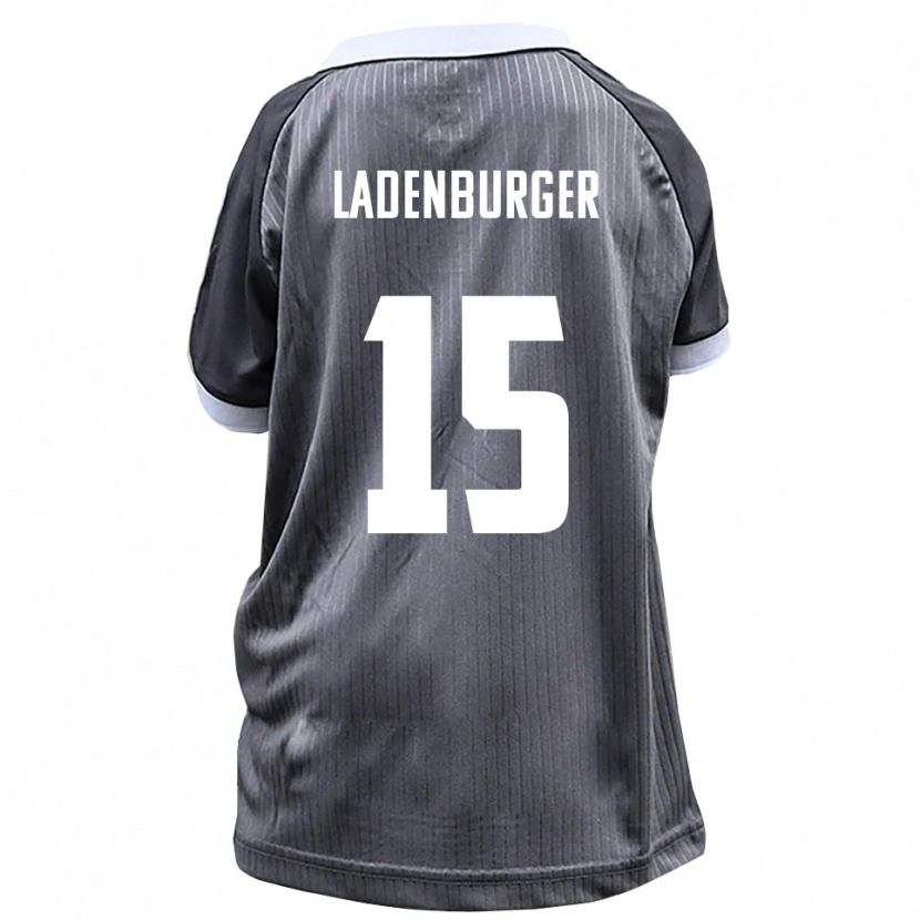 Danxen Herren Linus Ladenburger #15 Grau Weiß Auswärtstrikot Trikot 2025/26 T-Shirt