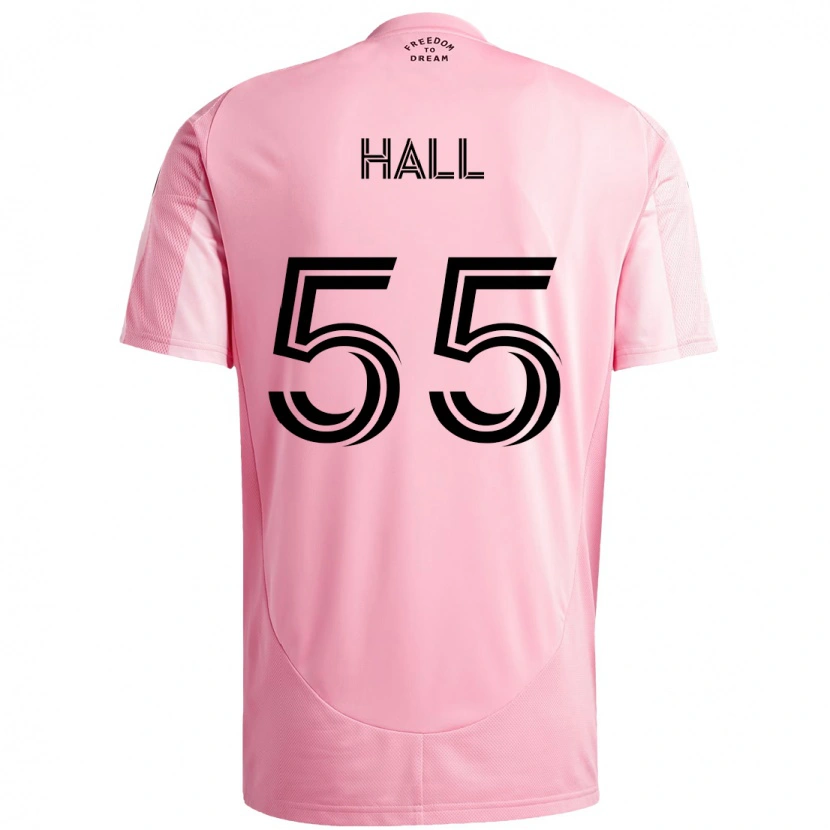 Danxen Kinder Tyler Hall #55 Rosa Schwarz Heimtrikot Trikot 2025/26 T-Shirt
