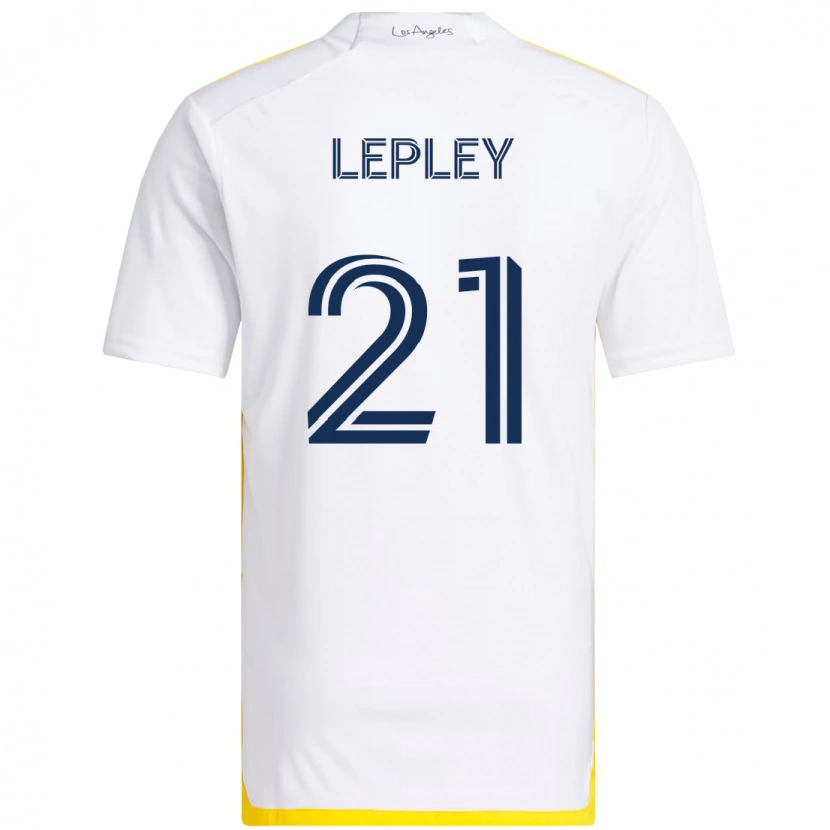 Danxen Kinder Tucker Lepley #21 Weiß Gelb Heimtrikot Trikot 2025/26 T-Shirt