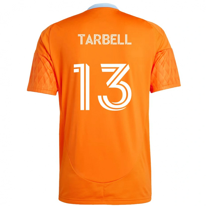 Danxen Kinder Andrew Tarbell #13 Orange Weiß Heimtrikot Trikot 2025/26 T-Shirt