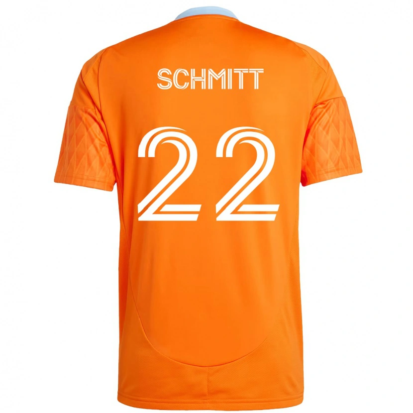 Danxen Kinder Tate Schmitt #22 Orange Weiß Heimtrikot Trikot 2025/26 T-Shirt