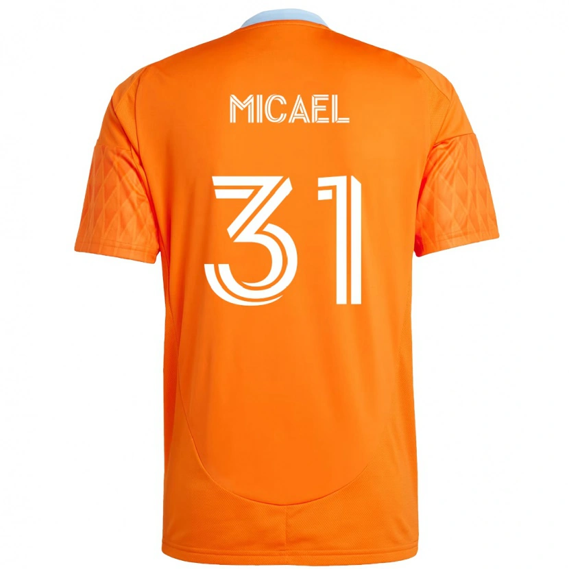 Danxen Kinder Micael #31 Orange Weiß Heimtrikot Trikot 2025/26 T-Shirt