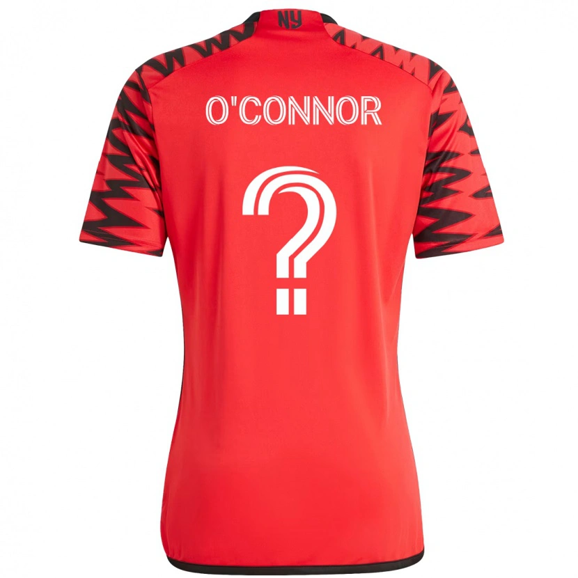 Danxen Kinder Aidan O'connor #0 Rot Schwarz Heimtrikot Trikot 2025/26 T-Shirt