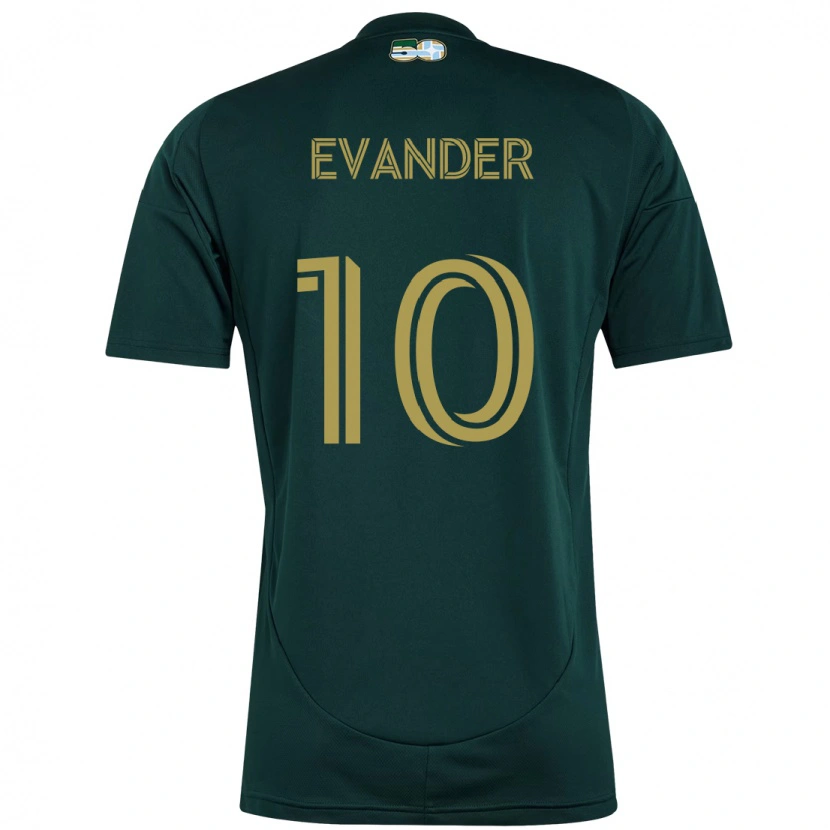 Danxen Kinder Evander #10 Schwarz Braun Heimtrikot Trikot 2025/26 T-Shirt