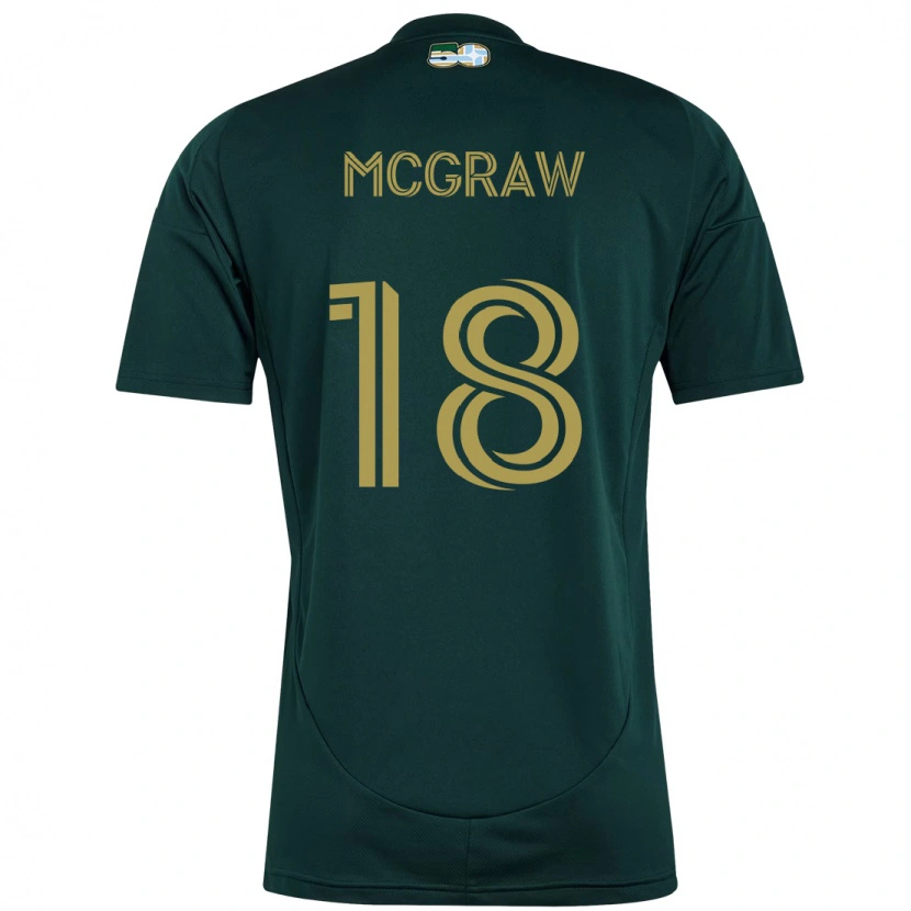 Danxen Kinder Zac Mcgraw #18 Schwarz Braun Heimtrikot Trikot 2025/26 T-Shirt
