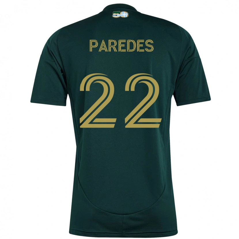 Danxen Kinder Cristhian Paredes #22 Schwarz Braun Heimtrikot Trikot 2025/26 T-Shirt