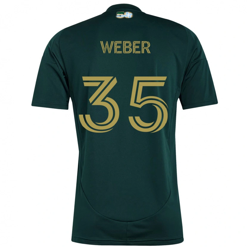 Danxen Kinder Tristan Weber #35 Schwarz Braun Heimtrikot Trikot 2025/26 T-Shirt