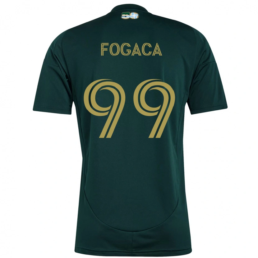 Danxen Kinder Nathan Fogaça #99 Schwarz Braun Heimtrikot Trikot 2025/26 T-Shirt