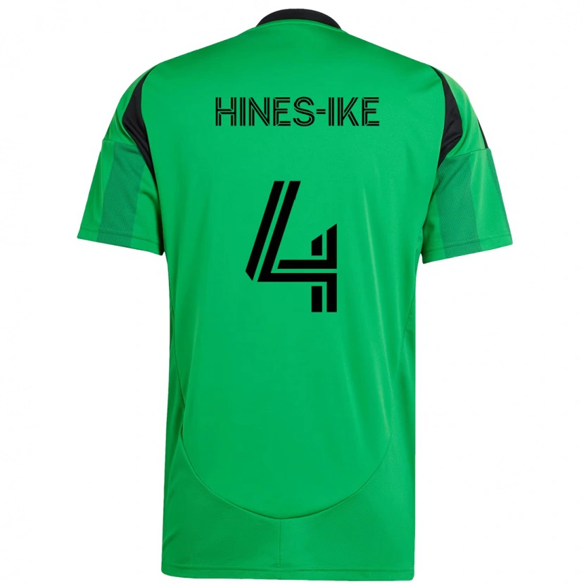 Danxen Kinder Brendan Hines-Ike #4 Grün Schwarz Heimtrikot Trikot 2025/26 T-Shirt