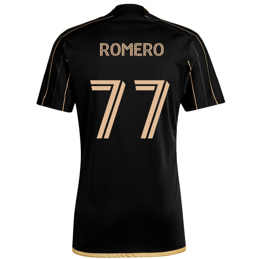 Danxen Kinder Alexander Romero #77 Schwarz Braun Heimtrikot Trikot 2025/26 T-Shirt