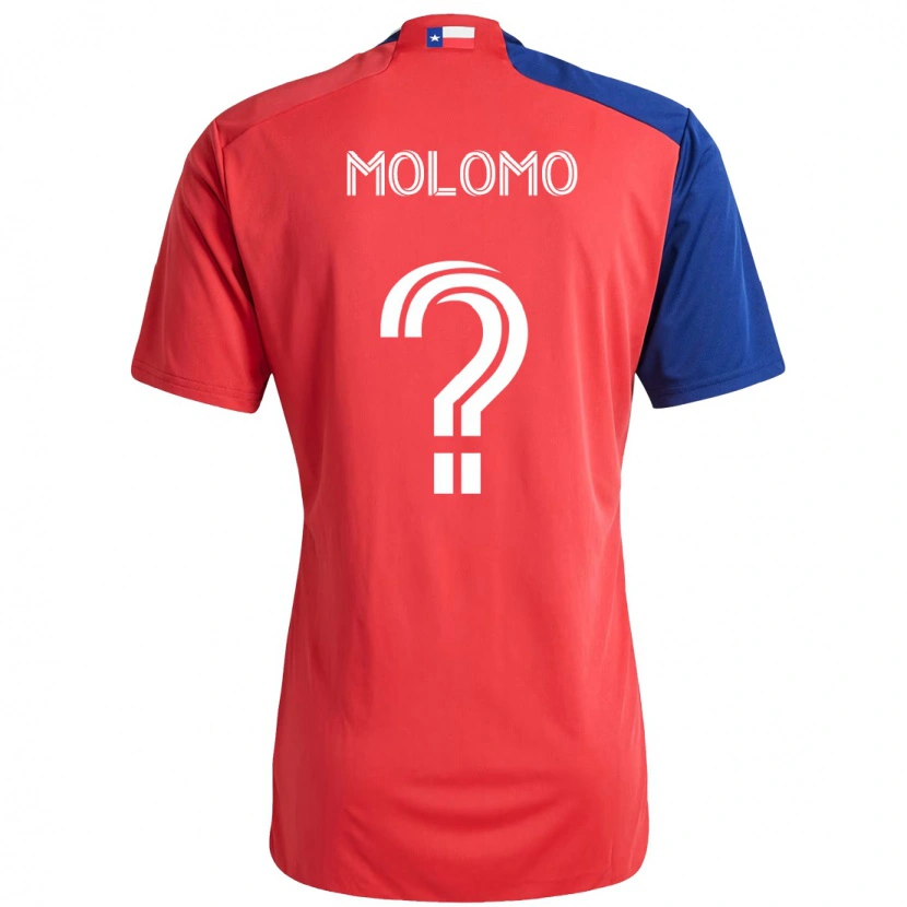 Danxen Kinder Zach Molomo #0 Rot Marineblau Heimtrikot Trikot 2025/26 T-Shirt