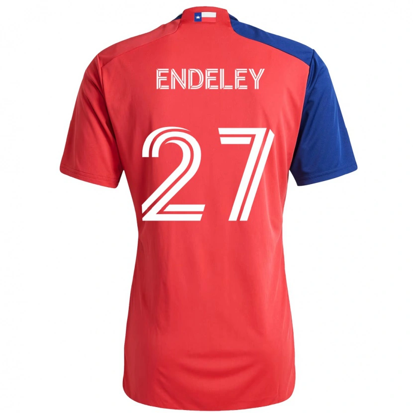 Danxen Kinder Herbert Endeley #27 Rot Marineblau Heimtrikot Trikot 2025/26 T-Shirt