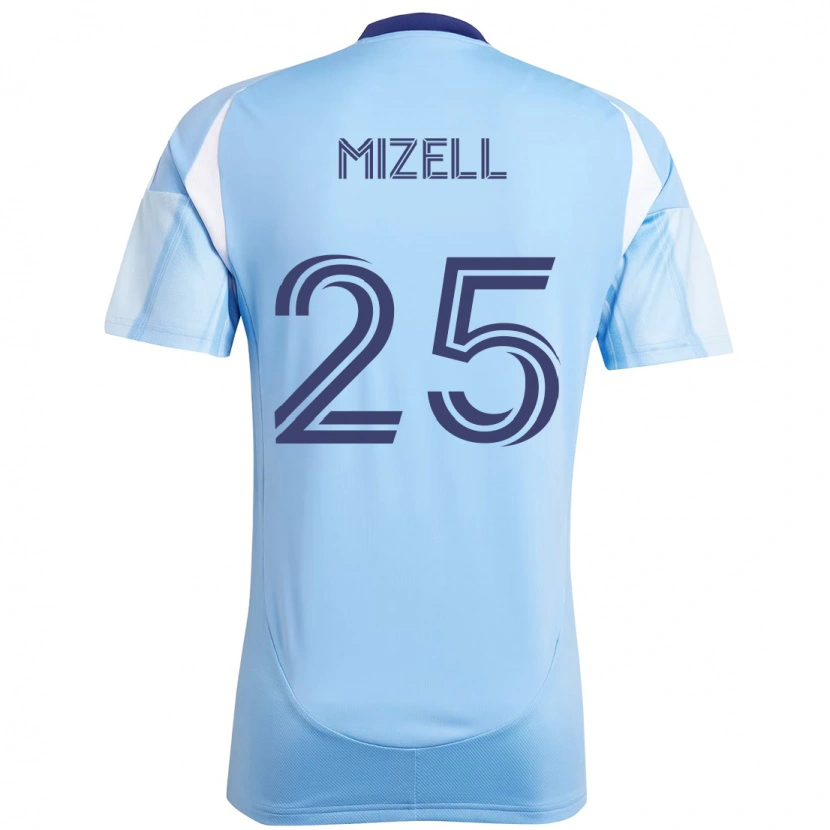 Danxen Kinder Cody Mizell #25 Hellblau Heimtrikot Trikot 2025/26 T-Shirt