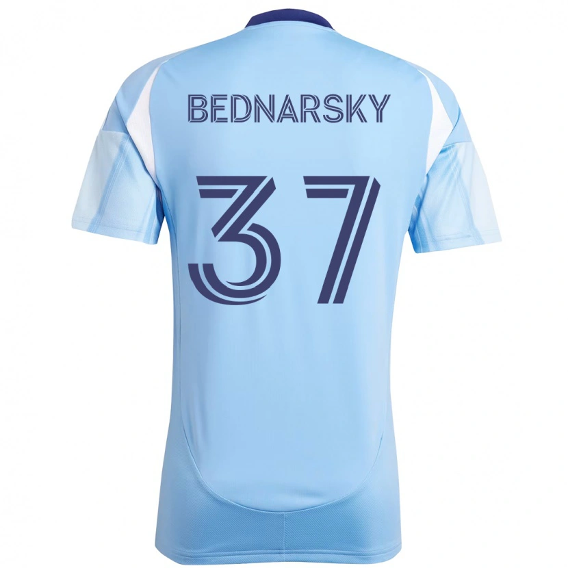 Danxen Kinder Stevo Bednarsky #37 Hellblau Heimtrikot Trikot 2025/26 T-Shirt