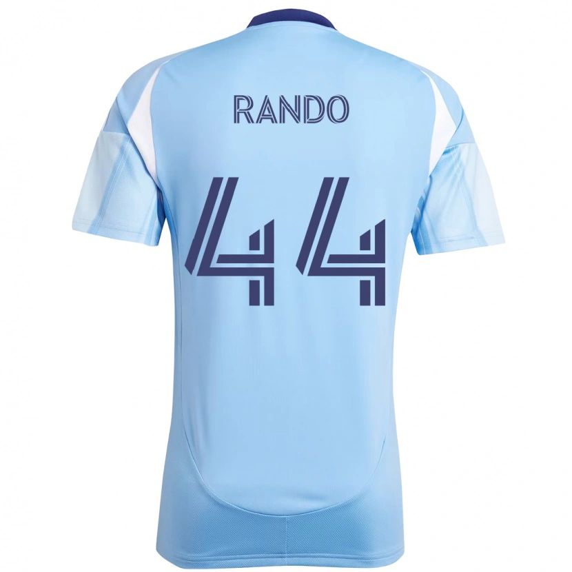 Danxen Kinder Alex Rando #44 Hellblau Heimtrikot Trikot 2025/26 T-Shirt