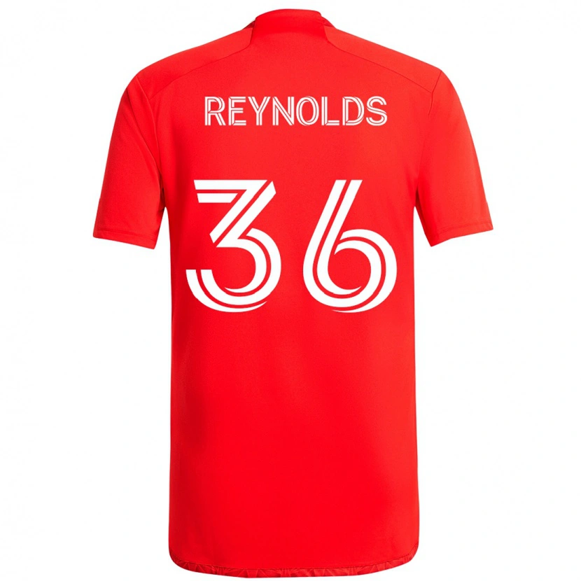 Danxen Kinder Justin Reynolds #36 Rot Weiß Heimtrikot Trikot 2025/26 T-Shirt