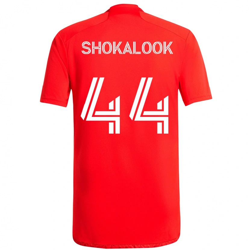 Danxen Kinder Jason Shokalook #44 Rot Weiß Heimtrikot Trikot 2025/26 T-Shirt