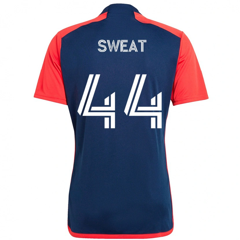 Danxen Kinder Ben Sweat #44 Blau Rot Heimtrikot Trikot 2025/26 T-Shirt