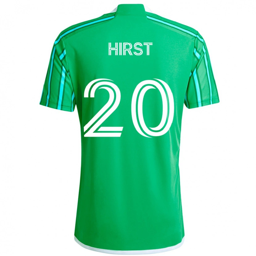 Danxen Kinder Sophie Hirst #20 Grün Weiß Heimtrikot Trikot 2025/26 T-Shirt