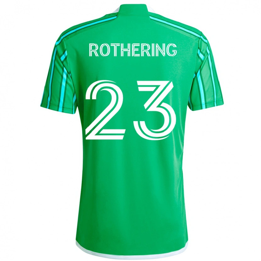 Danxen Kinder Holly Rothering #23 Grün Weiß Heimtrikot Trikot 2025/26 T-Shirt