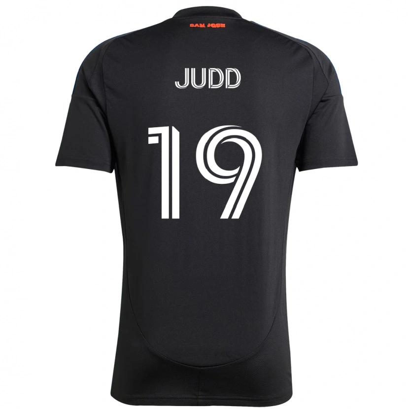 Danxen Kinder Preston Judd #19 Schwarz Dunkelblau Heimtrikot Trikot 2025/26 T-Shirt