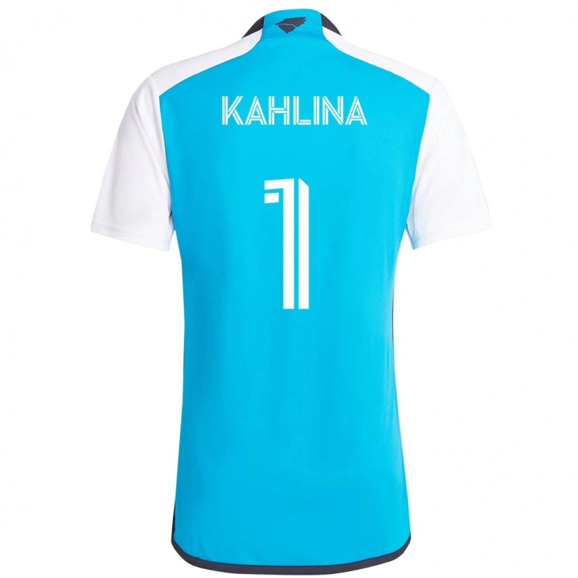 Danxen Kinder Kristijan Kahlina #1 Himmelblau Weiß Heimtrikot Trikot 2025/26 T-Shirt