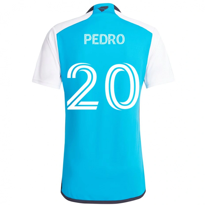 Danxen Kinder João Pedro #20 Himmelblau Weiß Heimtrikot Trikot 2025/26 T-Shirt