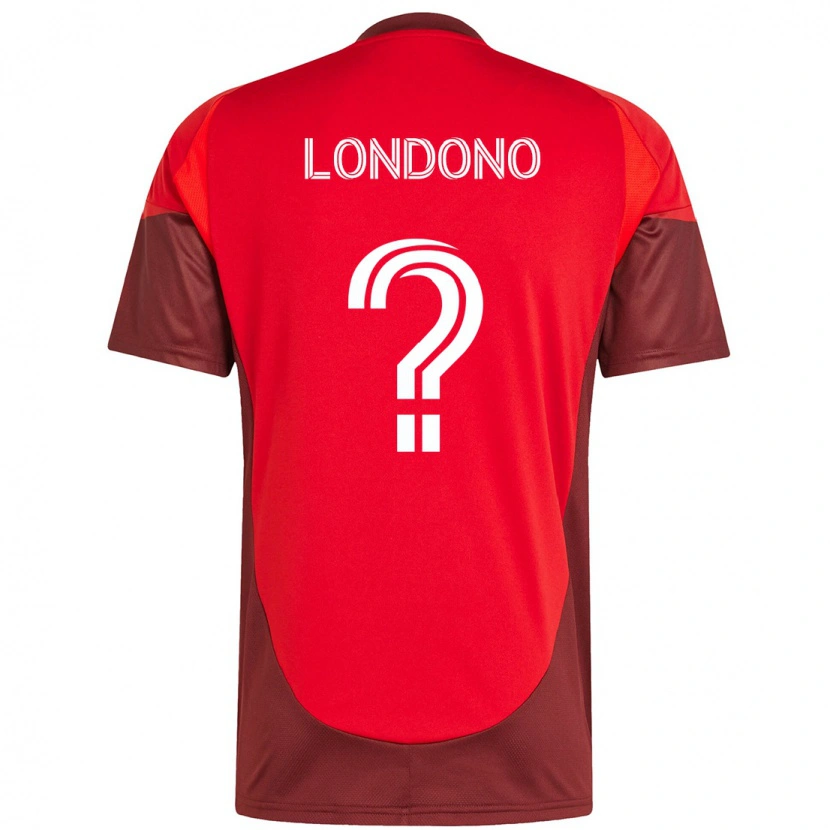 Danxen Kinder Tyler Londono #0 Rot Weiß Heimtrikot Trikot 2025/26 T-Shirt