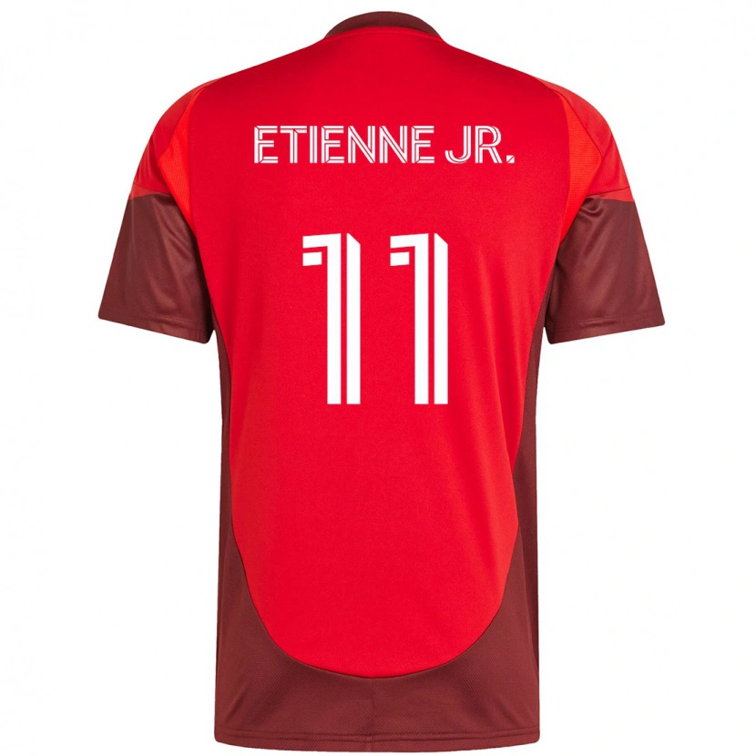 Danxen Kinder Derrick Etienne Jr. #11 Rot Weiß Heimtrikot Trikot 2025/26 T-Shirt