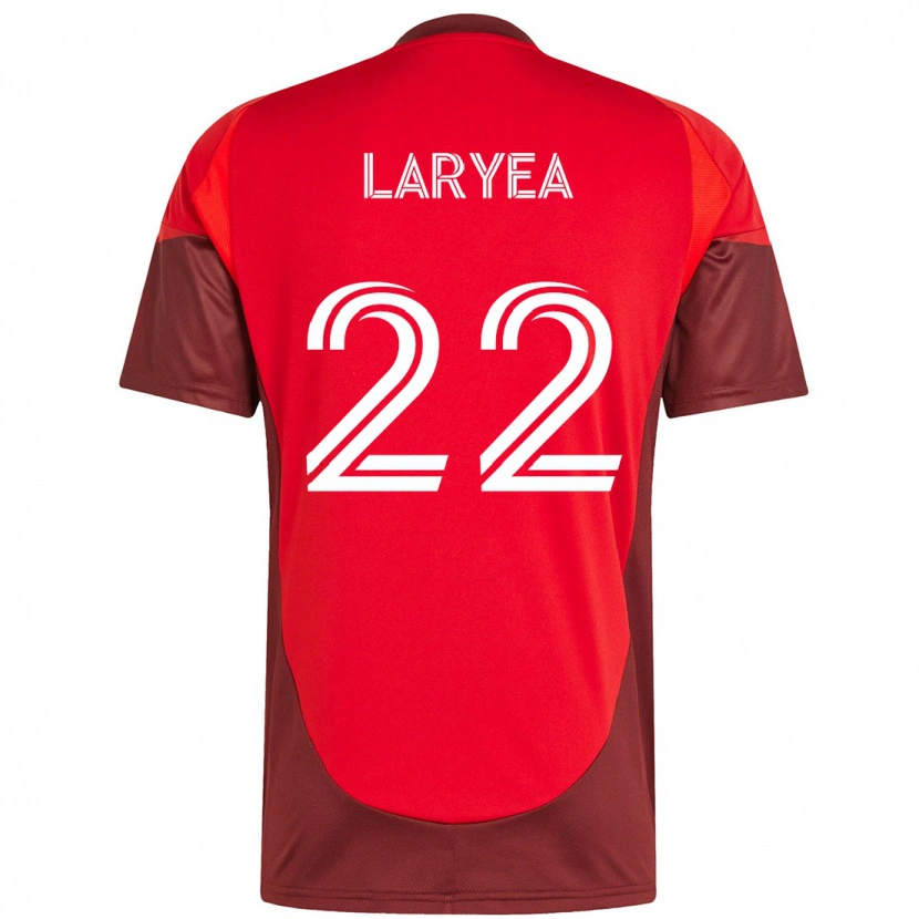 Danxen Kinder Richie Laryea #22 Rot Weiß Heimtrikot Trikot 2025/26 T-Shirt
