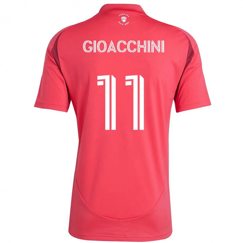 Danxen Kinder Nicholas Gioacchini #11 Magenta Weiß Heimtrikot Trikot 2025/26 T-Shirt