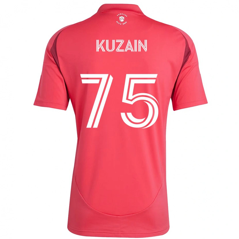 Danxen Kinder Wan Kuzain #75 Magenta Weiß Heimtrikot Trikot 2025/26 T-Shirt