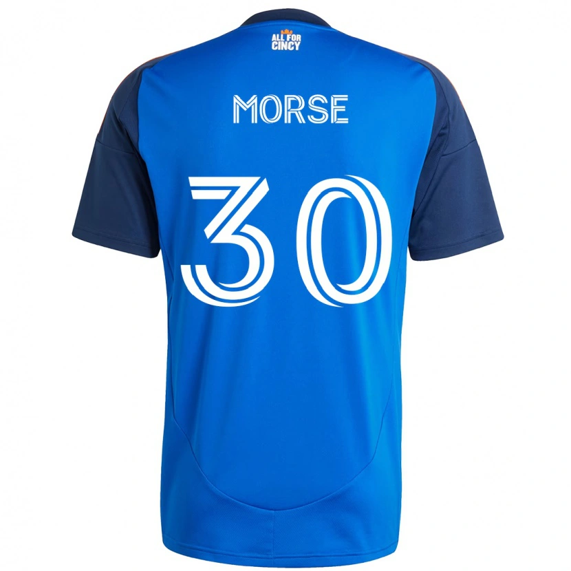 Danxen Kinder Hunter Morse #30 Dunkelblau Orange Heimtrikot Trikot 2025/26 T-Shirt