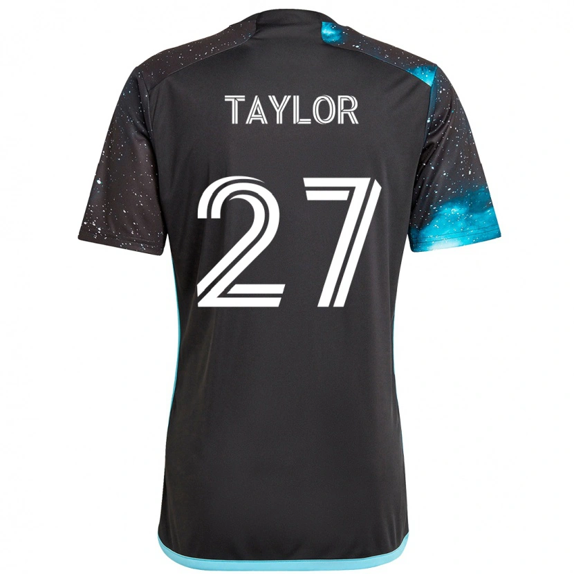 Danxen Kinder D.j. Taylor #27 Schwarz Blau Heimtrikot Trikot 2025/26 T-Shirt