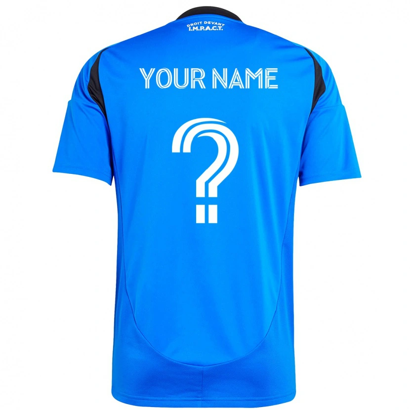 Danxen Kinder Ihren Namen #0 Dunkelblau Schwarz Heimtrikot Trikot 2025/26 T-Shirt