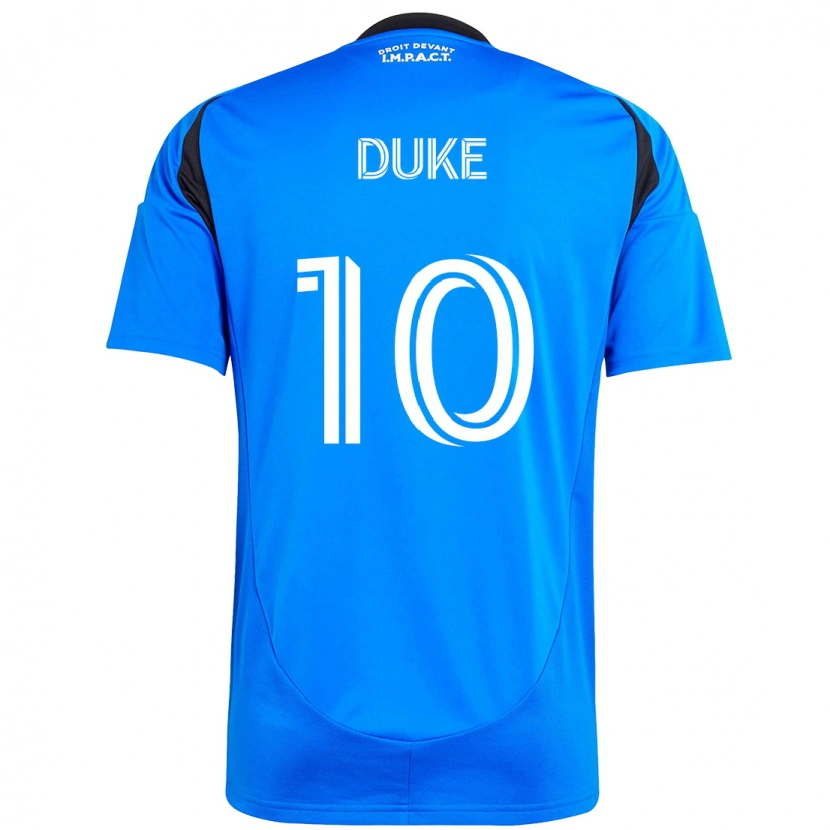 Danxen Kinder Bryce Duke #10 Dunkelblau Schwarz Heimtrikot Trikot 2025/26 T-Shirt