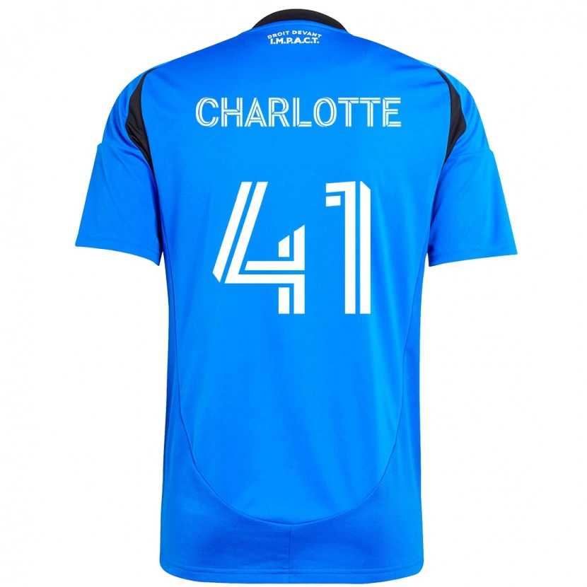 Danxen Kinder Baptista Charlotte #41 Dunkelblau Schwarz Heimtrikot Trikot 2025/26 T-Shirt
