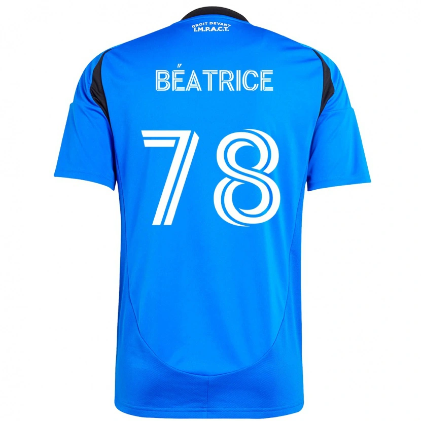 Danxen Kinder Forcier Béatrice #78 Dunkelblau Schwarz Heimtrikot Trikot 2025/26 T-Shirt